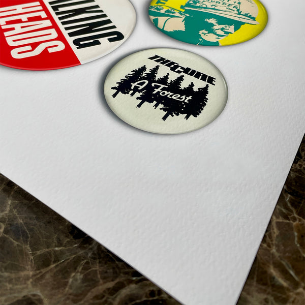 Post-Punk Badges Giclée Print (32x50cm)