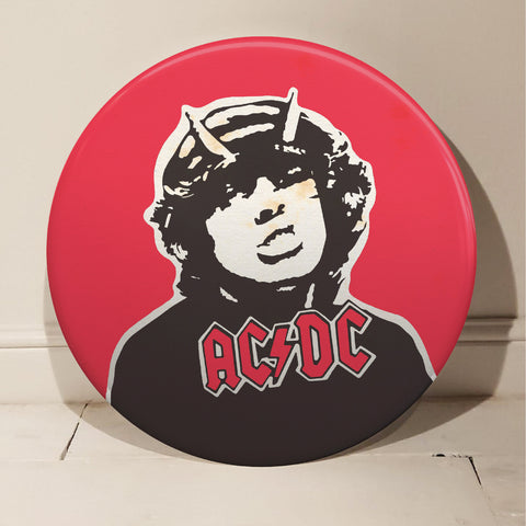 AC/DC GIANT 3D Vintage Pin Badge