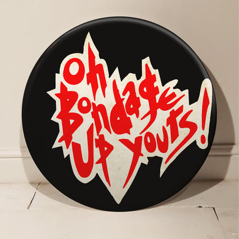 X-Ray Spex (Oh Bondage Up Yours!) GIANT 3D Vintage Pin Badge
