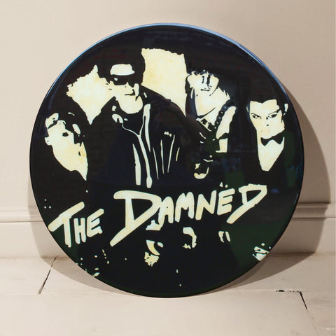 The Damned, New Rose GIANT 3D Vintage Pin Badge