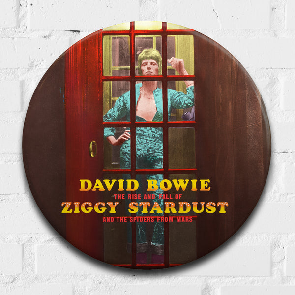 David Bowie, Ziggy Stardust 2 GIANT 3D Vintage Pin Badge