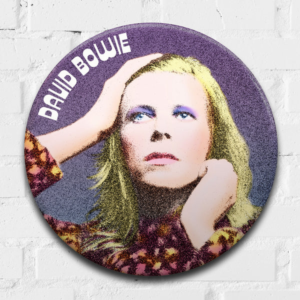 David Bowie GIANT 3D Vintage Pin Badge