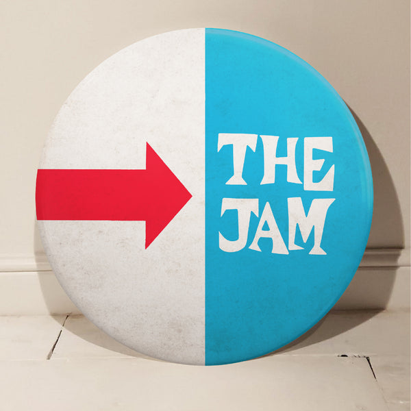 The Jam, Smash Hits GIANT 3D Vintage Pin Badge