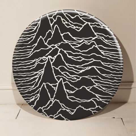 Joy Division, Unknown Pleasures GIANT 3D Vintage Pin Badge