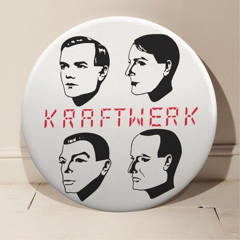Kraftwerk GIANT 3D Vintage Pin Badge