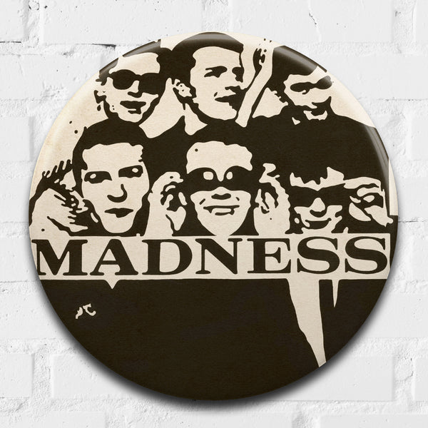 Madness, My Girl GIANT 3D Vintage Pin Badge