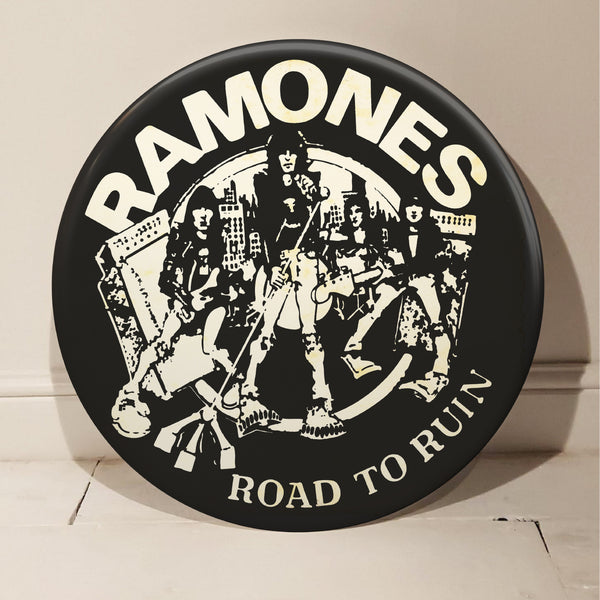 Ramones, Road to Ruin GIANT 3D Vintage Pin Badge