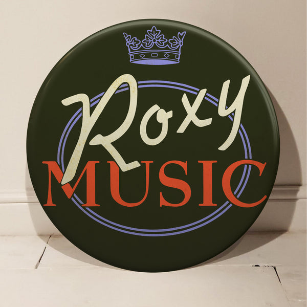 Roxy Music GIANT 3D Vintage Pin Badge