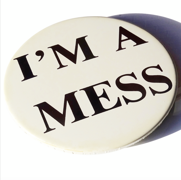 Stormtrooper - I'm A Mess (Sid Vicious) GIANT 3D Vintage Pin Badge