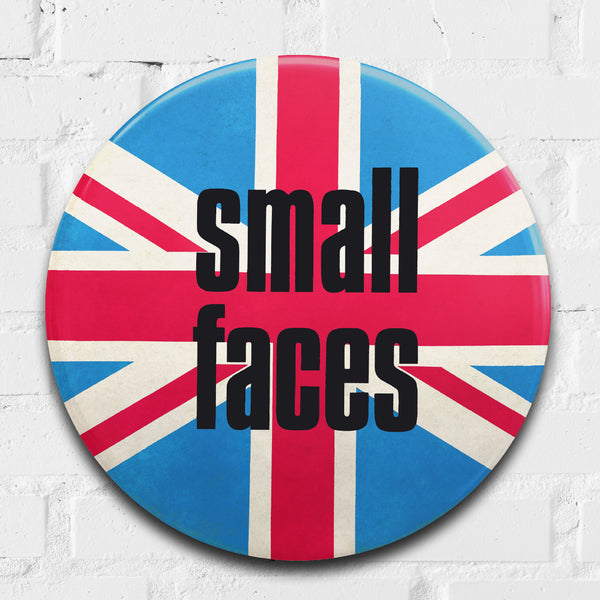 Small Faces GIANT 3D Vintage Pin Badge