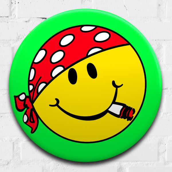 Acid House 3 GIANT 3D Vintage Pin Badge