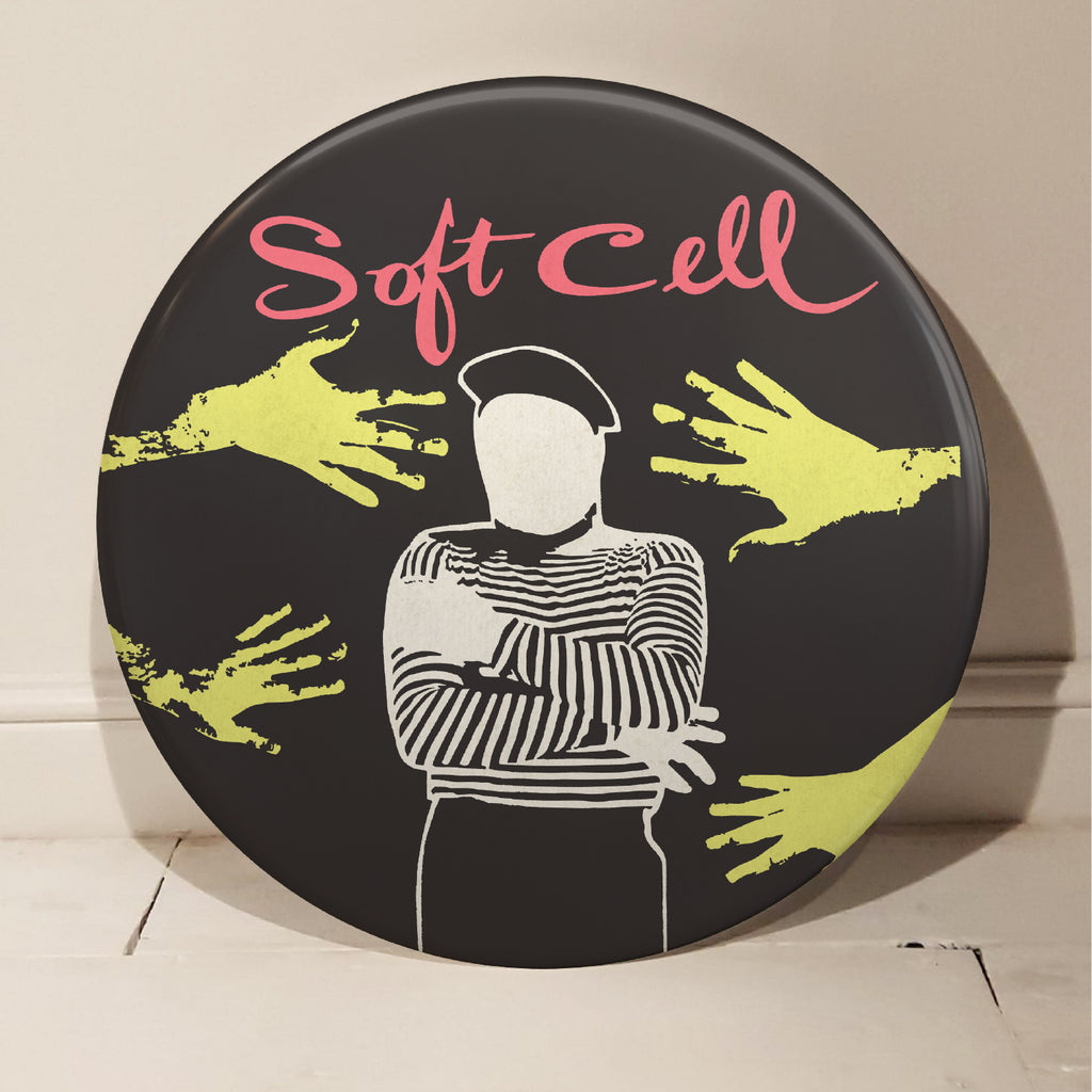 Soft Cell GIANT 3D Vintage Pin Badge