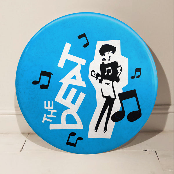 The Beat GIANT 3D Vintage Pin Badge