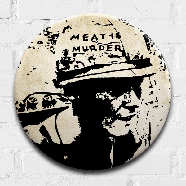 The Smiths, Meat Is Murder GIANT 3D Vintage Pin Badge