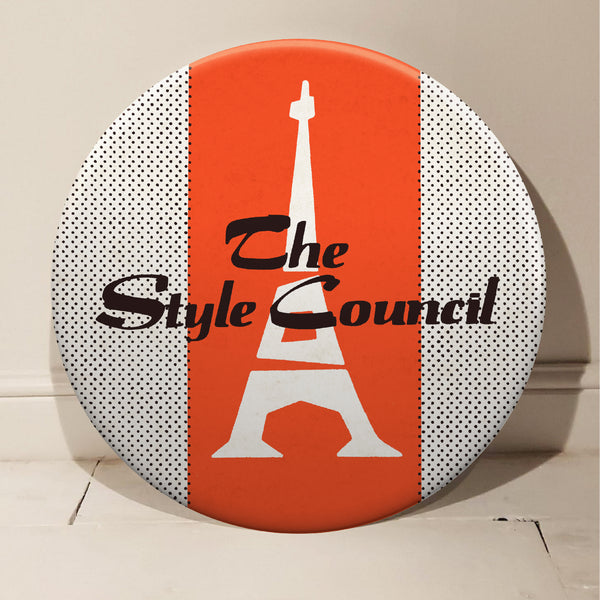 The Style Council (The Jam) GIANT 3D Vintage Pin Badge