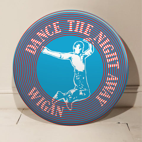 Wigan Casino - Dance the Night Away, Northern Soul GIANT 3D Vintage Pin Badge