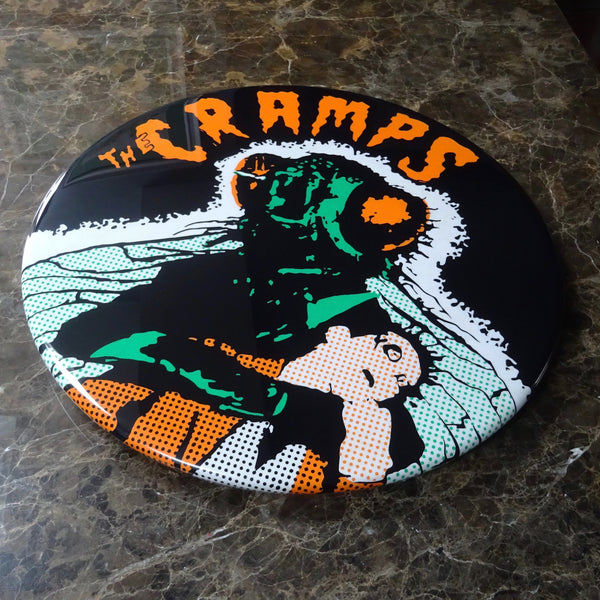 The Cramps, Human Fly GIANT 3D Vintage Pin Badge
