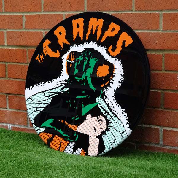 The Cramps, Human Fly GIANT 3D Vintage Pin Badge