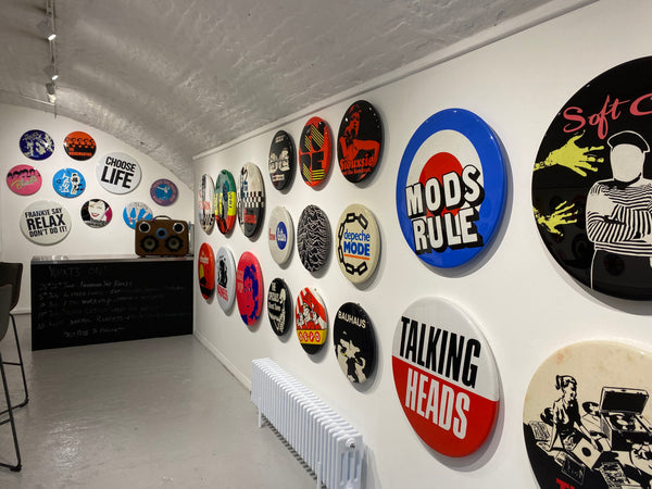 The Clash, Police and Thieves GIANT 3D Vintage Pin Badge