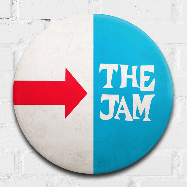 The Jam, Smash Hits GIANT 3D Vintage Pin Badge