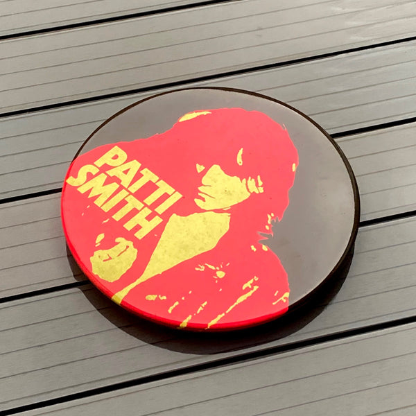 Patti Smith GIANT 3D Vintage Pin Badge