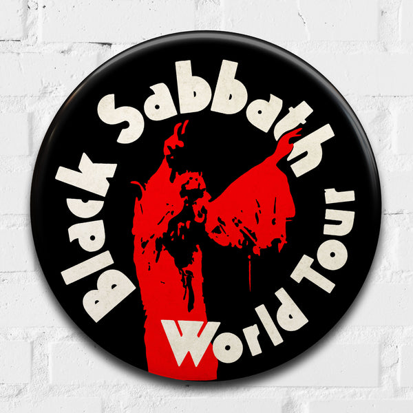 Black Sabbath GIANT 3D Vintage Pin Badge