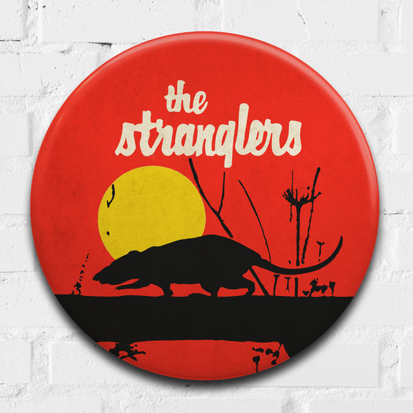 The Stranglers GIANT 3D Vintage Pin Badge