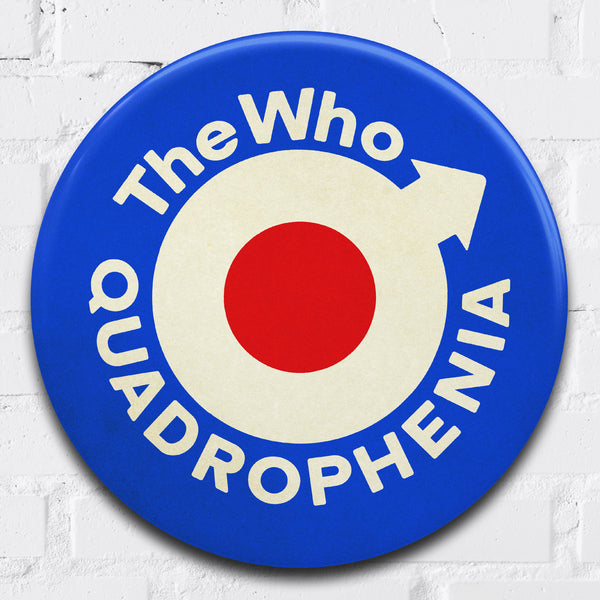 The Who, Quadrophenia GIANT 3D Vintage Pin Badge