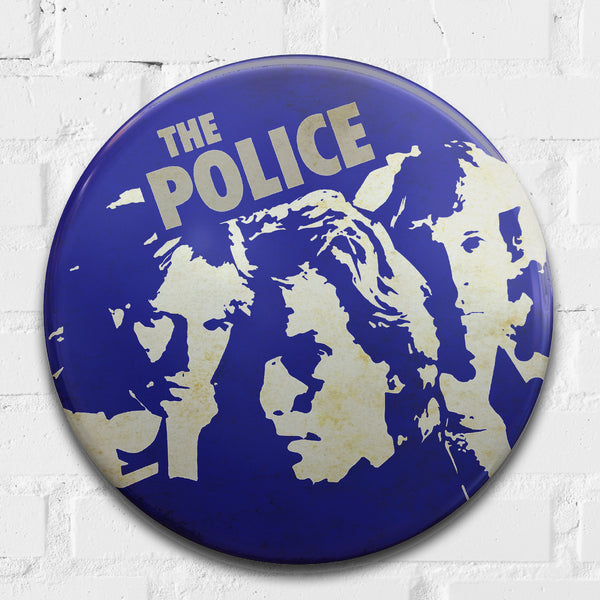 The Police GIANT 3D Vintage Pin Badge