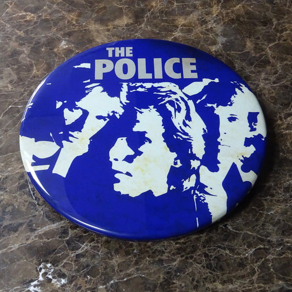 The Police GIANT 3D Vintage Pin Badge