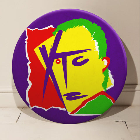 XTC GIANT 3D Vintage Pin Badge